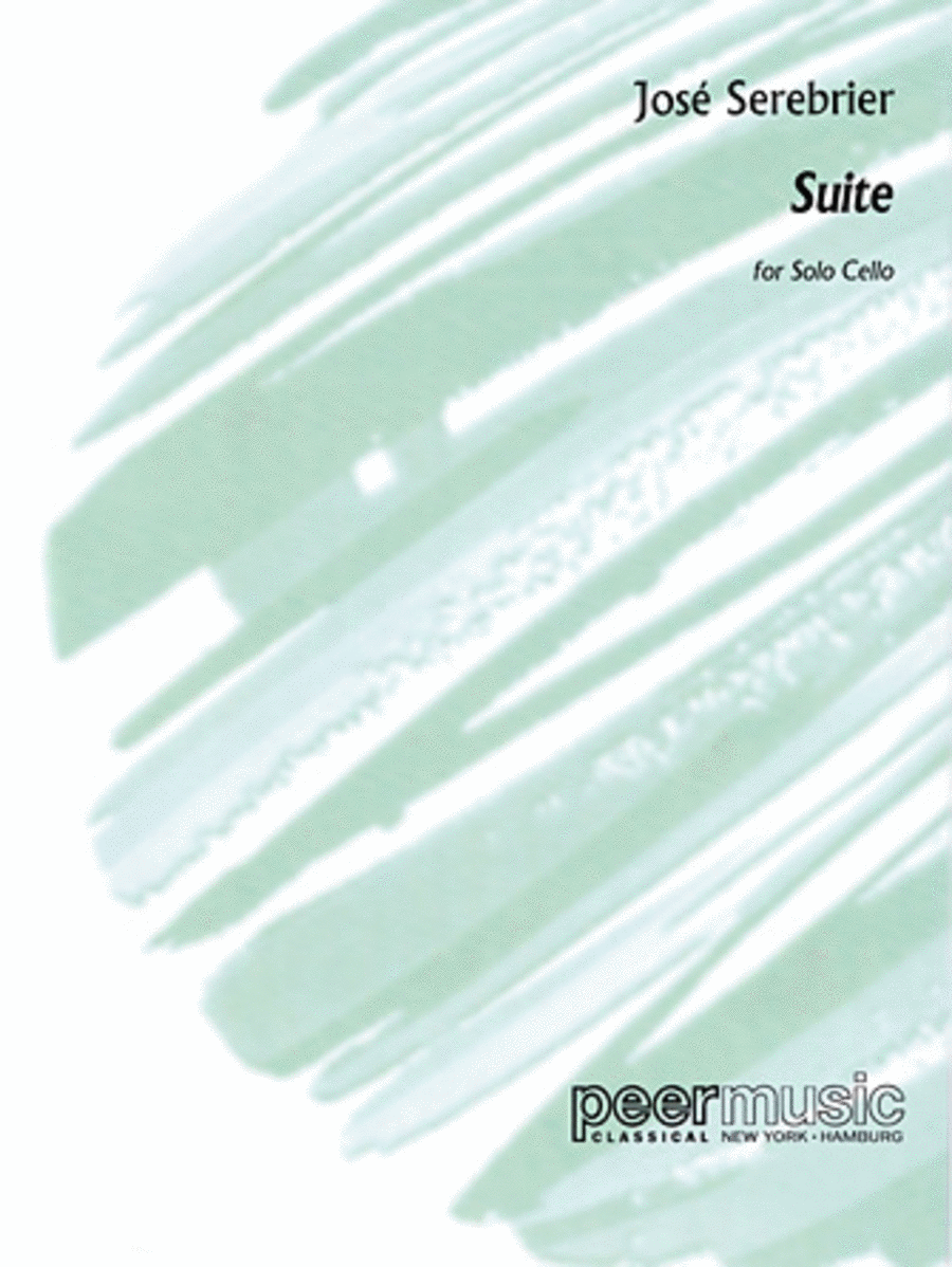 Jose Serebrier - Suite Cello Solo scores gallery preview page 1