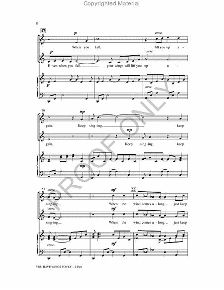 You Have Wings To Fly You Have Wings To Fly SSA scores gallery preview page 7