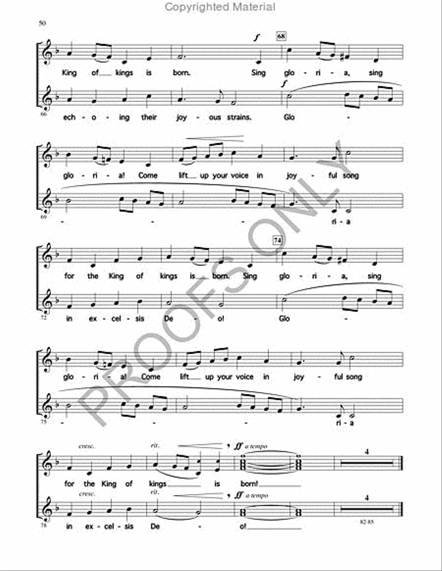 Together at Christmas Together at Christmas 2-Part scores gallery preview page 50