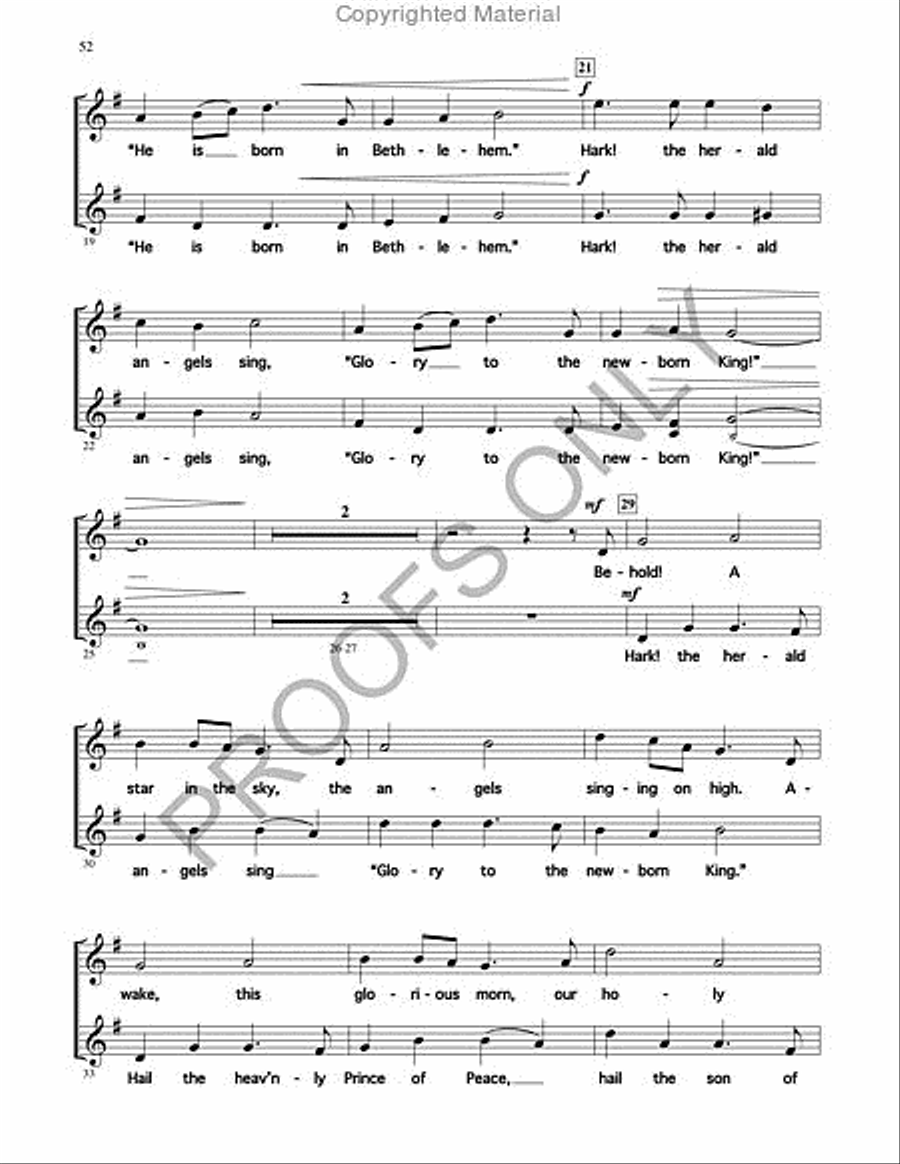 Together at Christmas Together at Christmas 2-Part scores gallery preview page 52