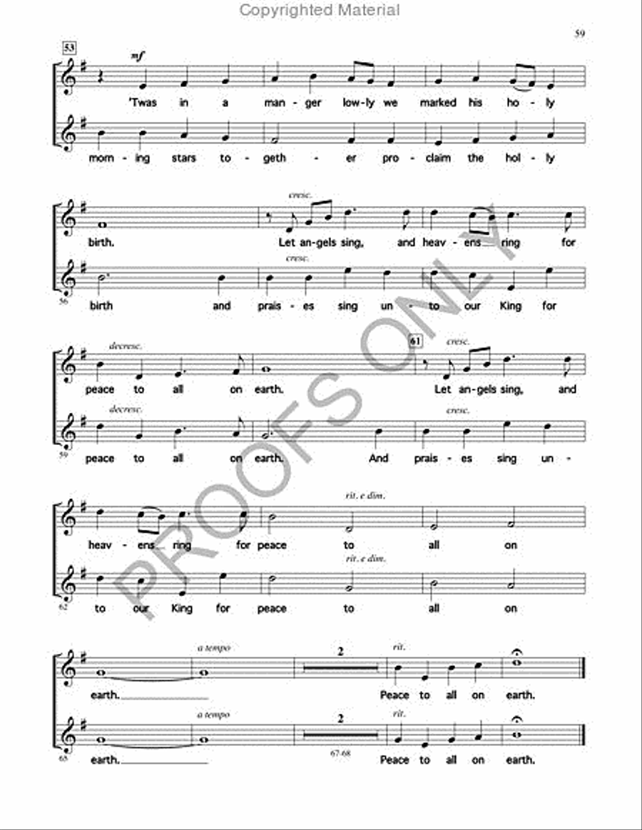 Together at Christmas Together at Christmas 2-Part scores gallery preview page 59