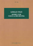 Works for Voice and Orchestra