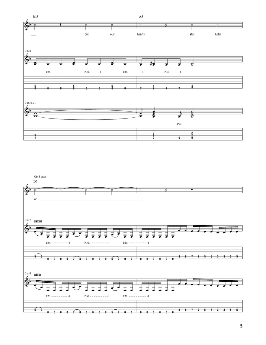 Overcome Overcome Acoustic Guitar scores gallery preview page 5