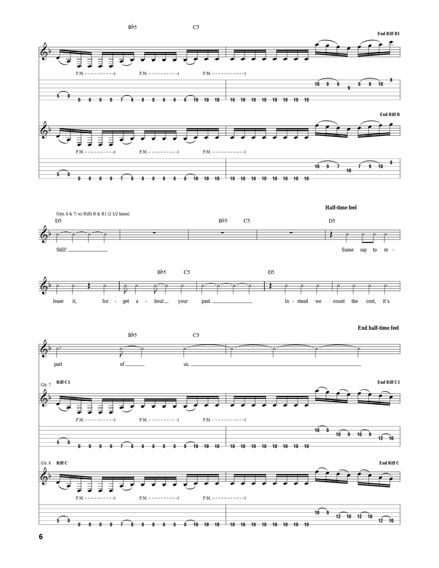 Overcome Overcome Acoustic Guitar scores gallery preview page 6
