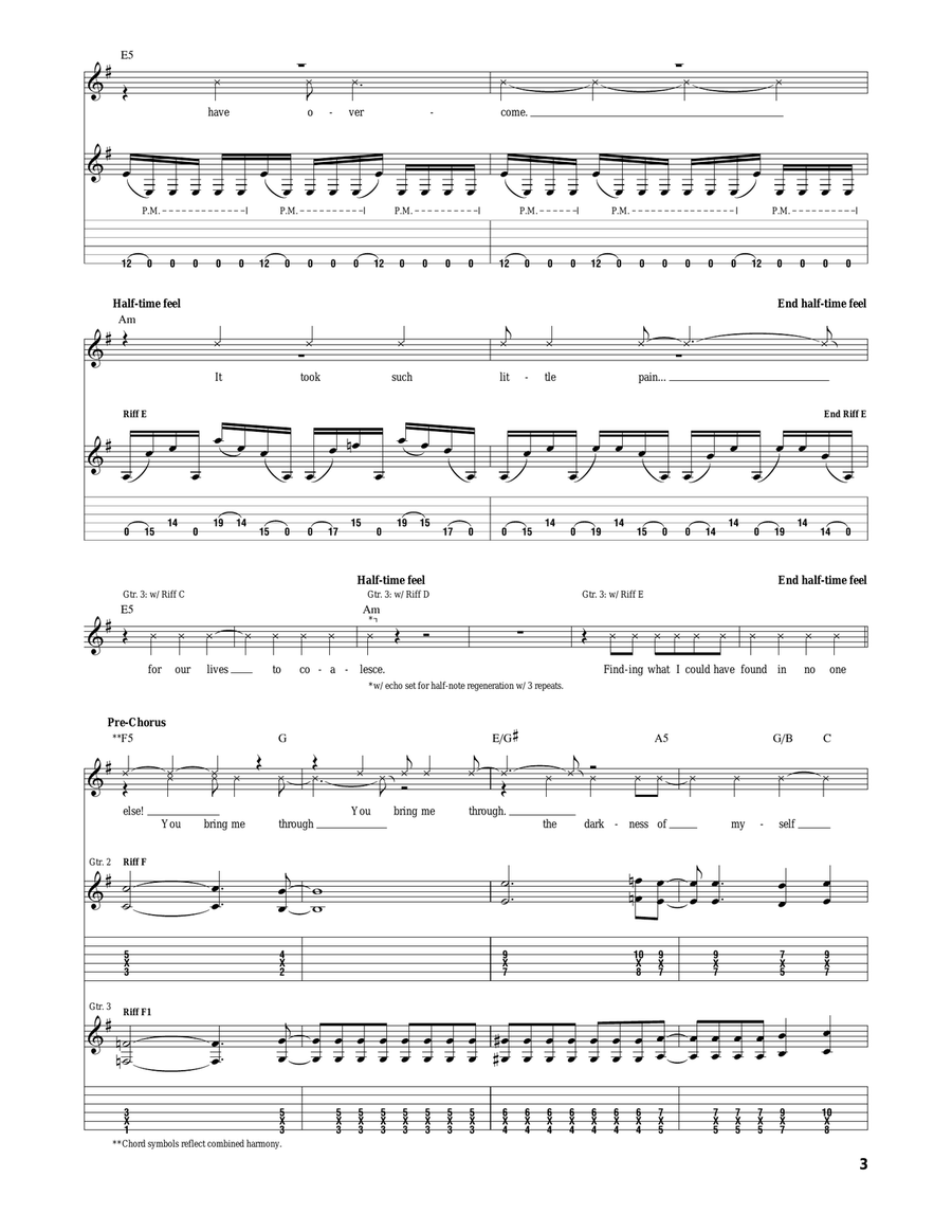 Resilience Resilience Acoustic Guitar scores gallery preview page 3
