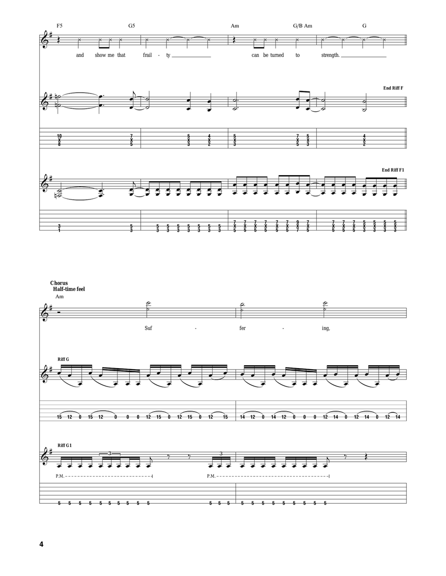 Resilience Resilience Acoustic Guitar scores gallery preview page 4