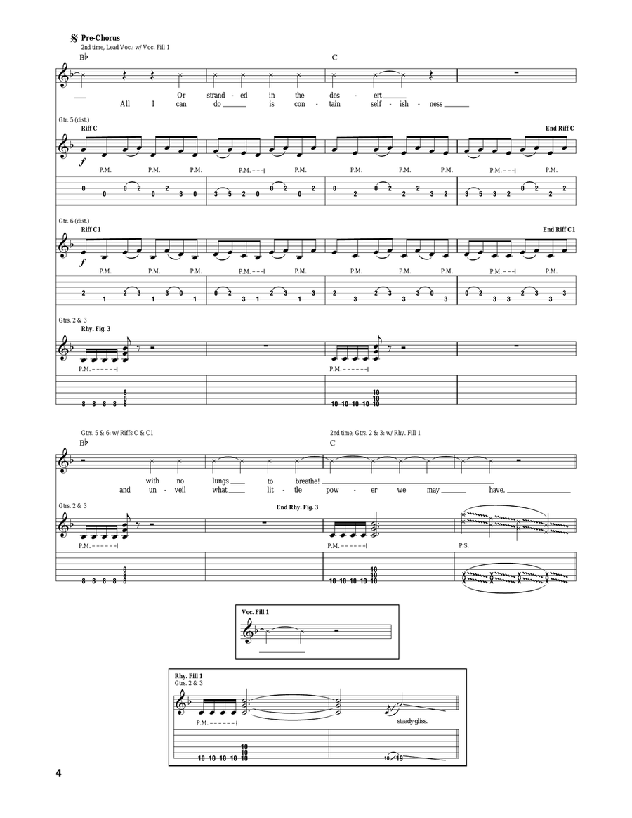 No Lungs To Breathe No Lungs To Breathe Acoustic Guitar scores gallery preview page 4