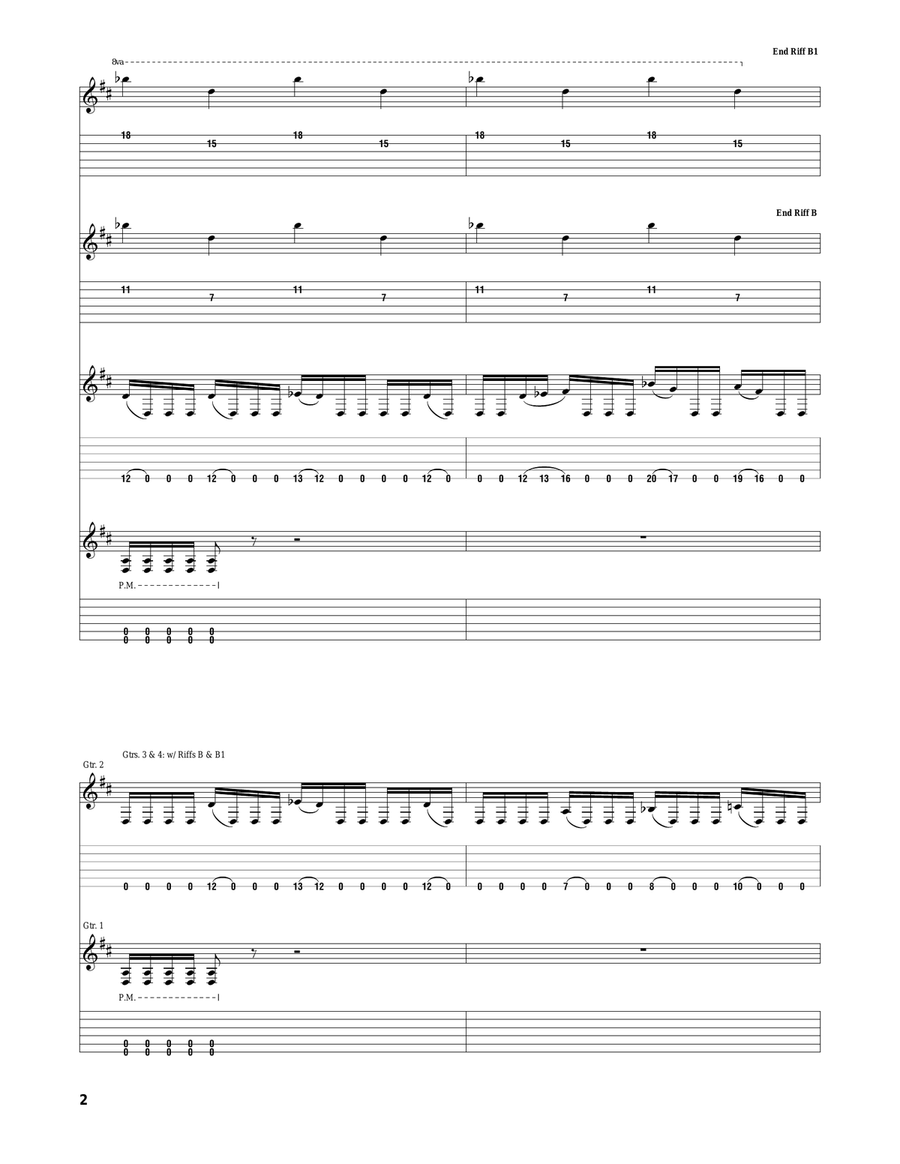Wasted Words Wasted Words Acoustic Guitar scores gallery preview page 2
