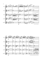 Trio Sonata Op. 2 No. 8 4th Movement - for Flute Choir Woodwind Quintet scores gallery preview page 6