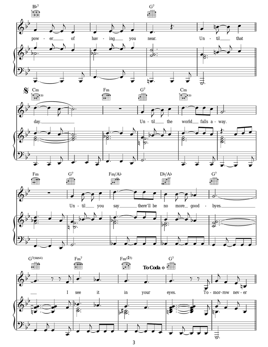 Tomorrow Never Dies Tomorrow Never Dies Guitar scores gallery preview page 3