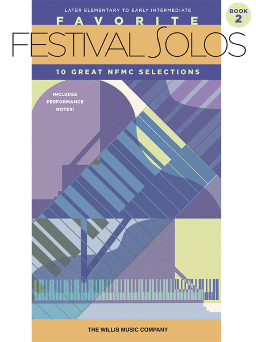 Favorite Festival Solos – Book 2 Easy Piano scores gallery preview page 1