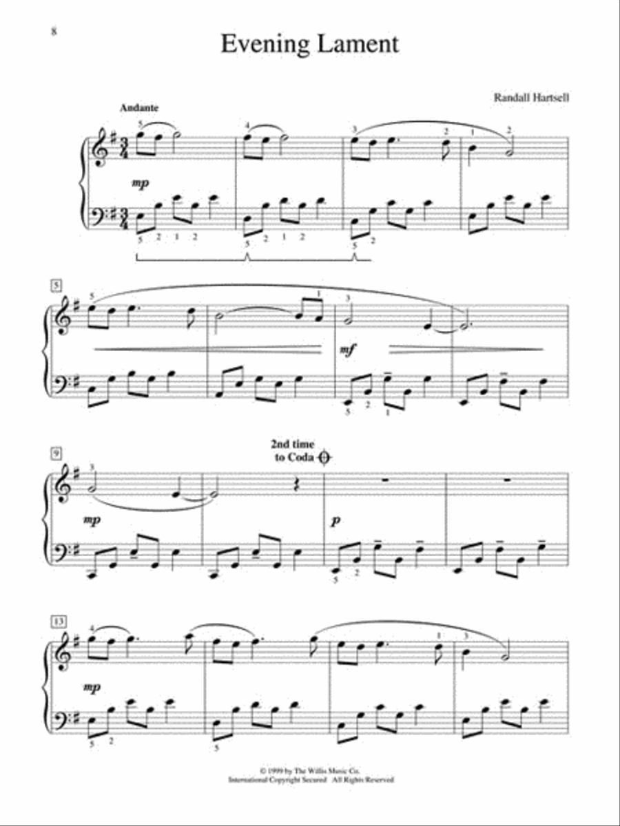 Favorite Festival Solos – Book 2 Easy Piano scores gallery preview page 4