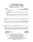On This Winter's Night (arr. Ed Lojeski)