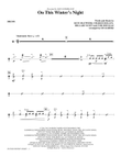 On This Winter's Night (arr. Ed Lojeski) - Drums