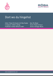 Dort wo du hingehst