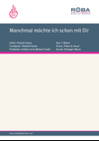 Manchmal mochte ich schon mit Dir