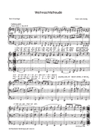 Weihnachtsfreude Voice scores gallery preview page 3