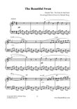The Beautiful Swan (Le Cygne) - Romantic Piano Solo Version