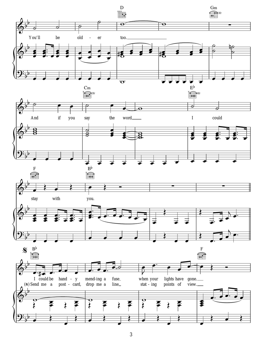 When I'm Sixty-Four When I'm Sixty-Four Acoustic Guitar scores gallery preview page 3