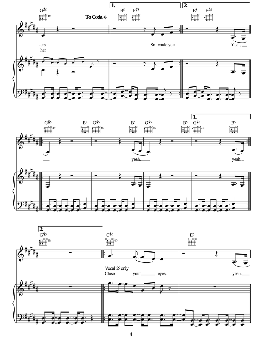 The World The World Acoustic Guitar scores gallery preview page 4