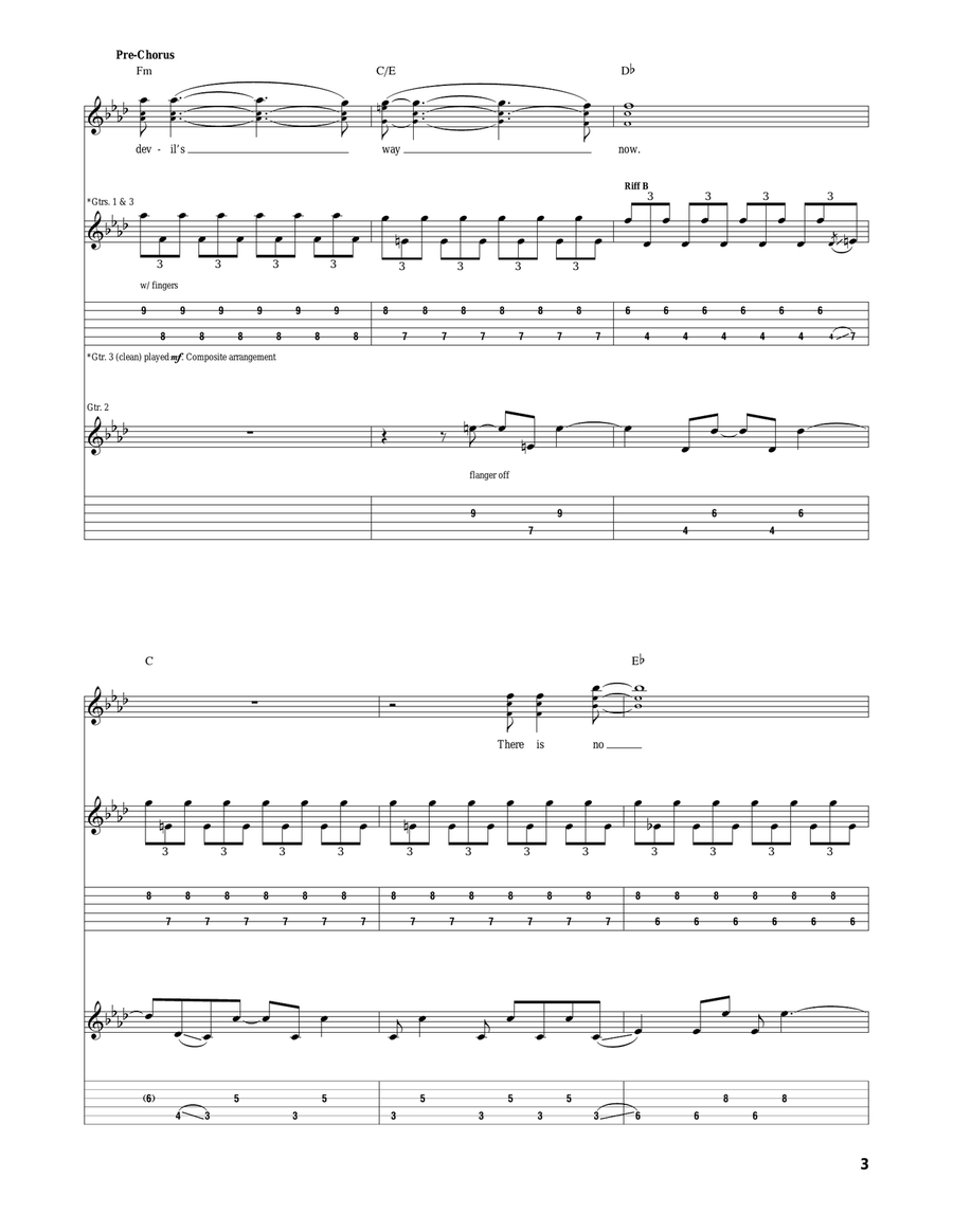 2 + 2 = 5 2 + 2 = 5 Acoustic Guitar scores gallery preview page 3