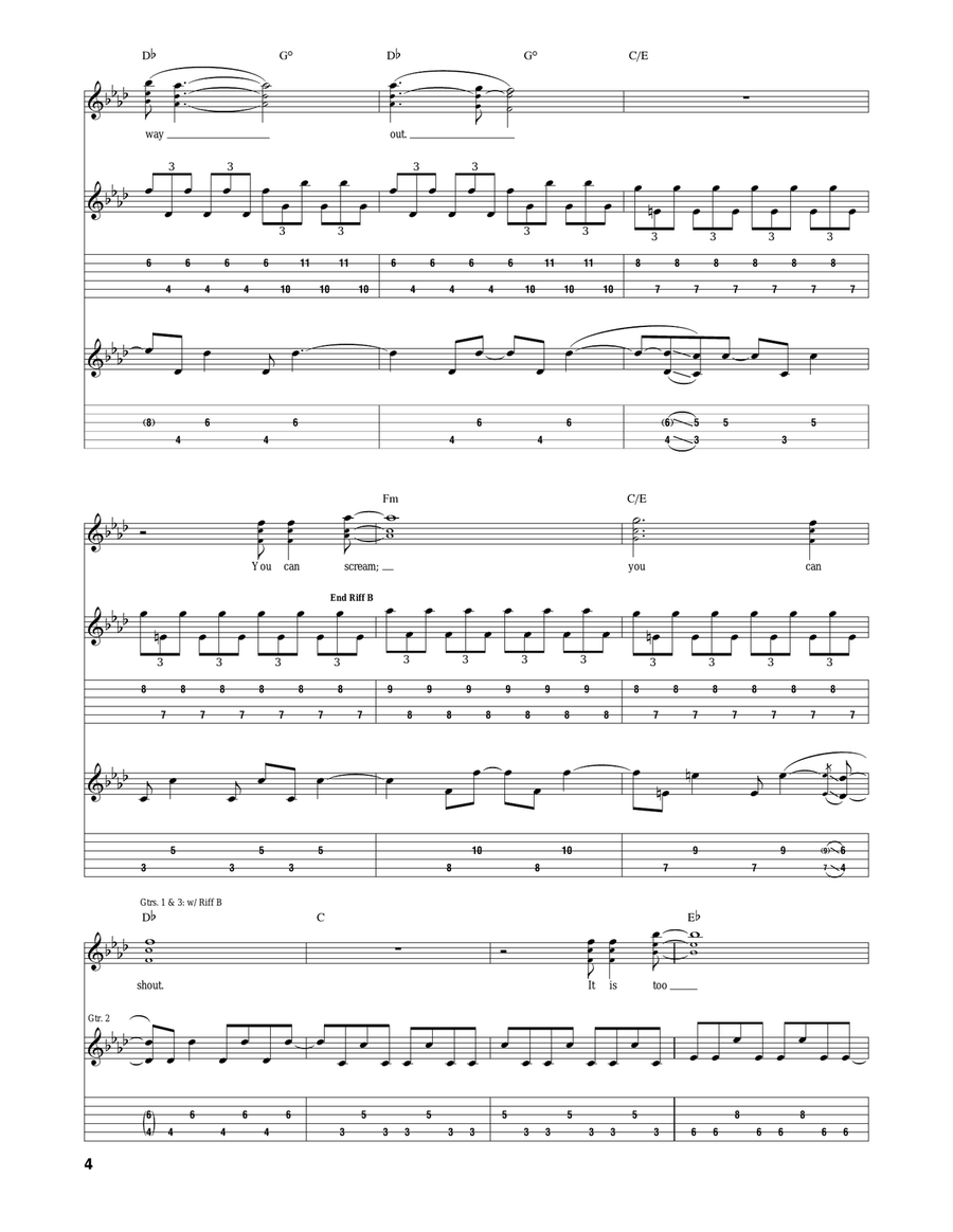 2 + 2 = 5 2 + 2 = 5 Acoustic Guitar scores gallery preview page 4