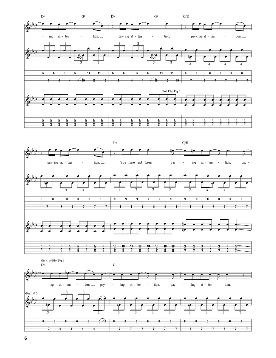 2 + 2 = 5 2 + 2 = 5 Acoustic Guitar scores gallery preview page 6