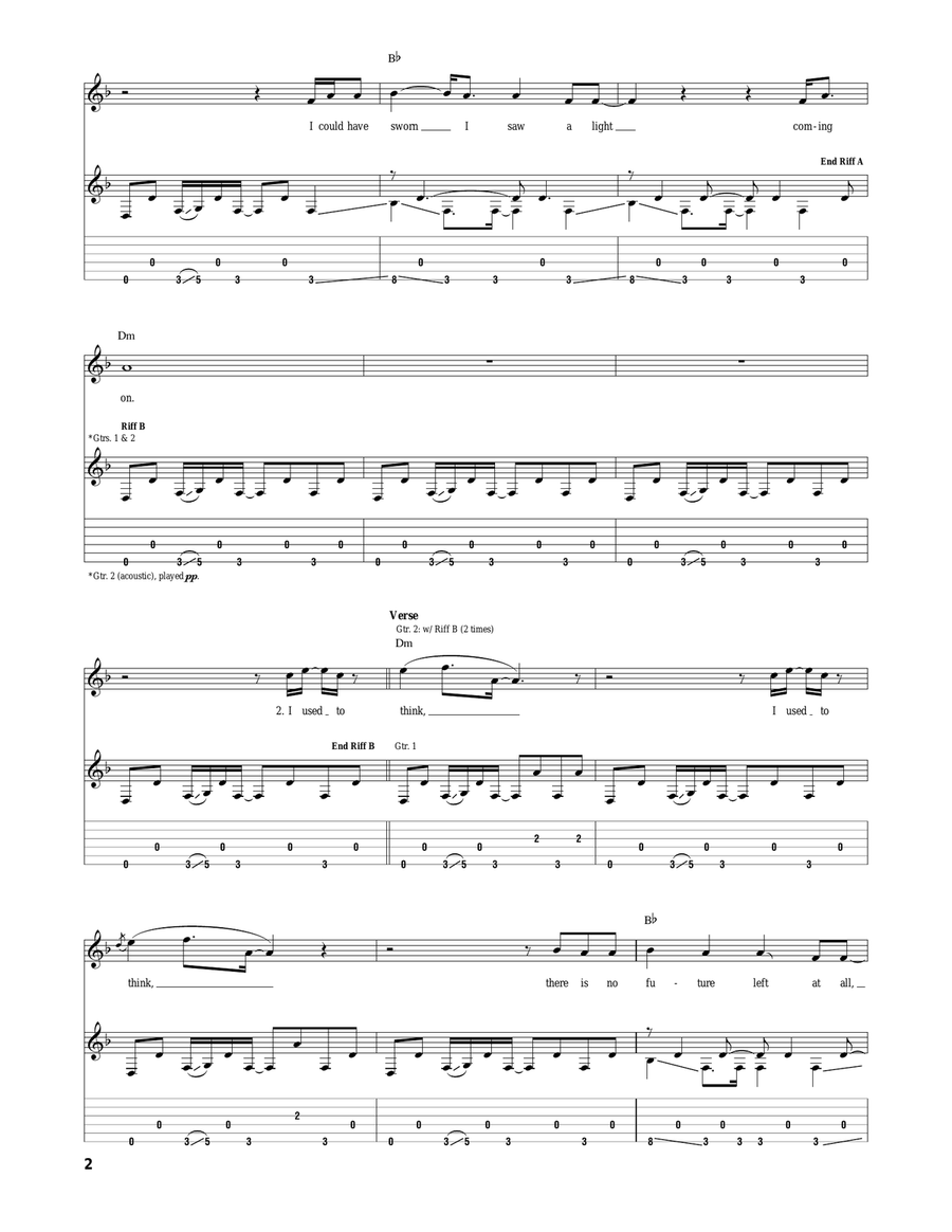 I Might Be Wrong I Might Be Wrong Acoustic Guitar scores gallery preview page 2