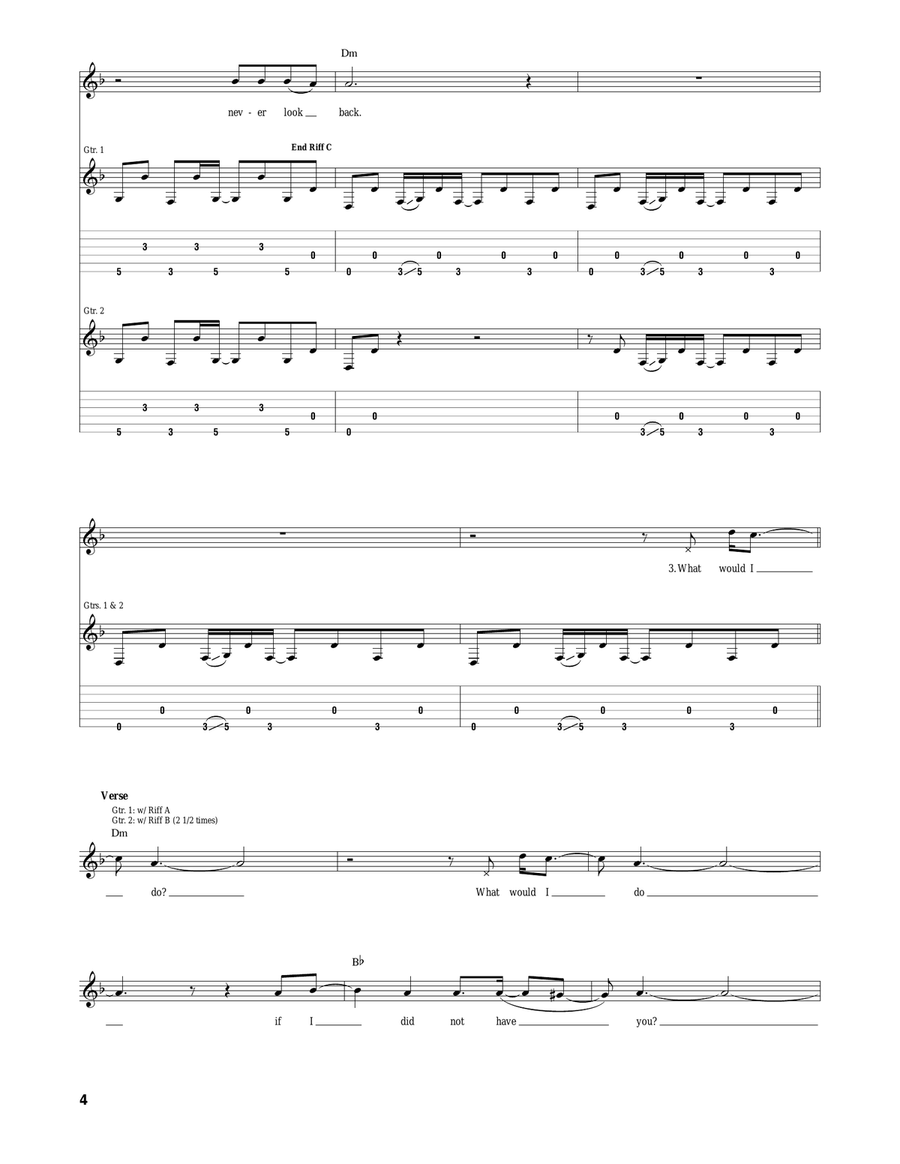 I Might Be Wrong I Might Be Wrong Acoustic Guitar scores gallery preview page 4
