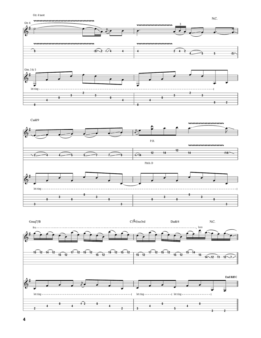Dead To The World Dead To The World Acoustic Guitar scores gallery preview page 4