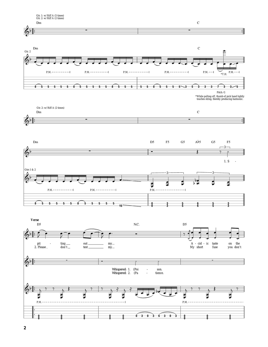 Breaking Point Breaking Point Acoustic Guitar scores gallery preview page 2