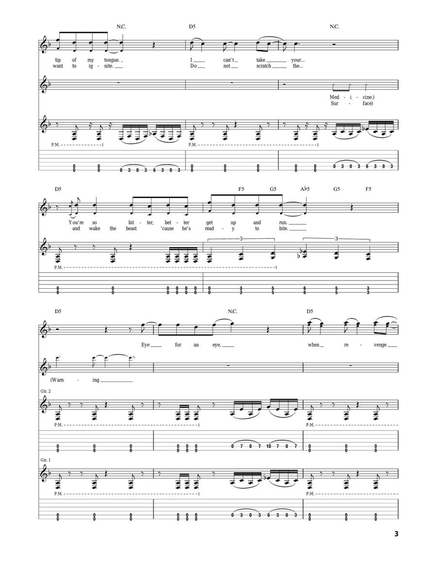 Breaking Point Breaking Point Acoustic Guitar scores gallery preview page 3