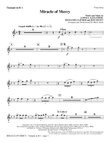Miracle of Mercy - Bb Trumpet 1