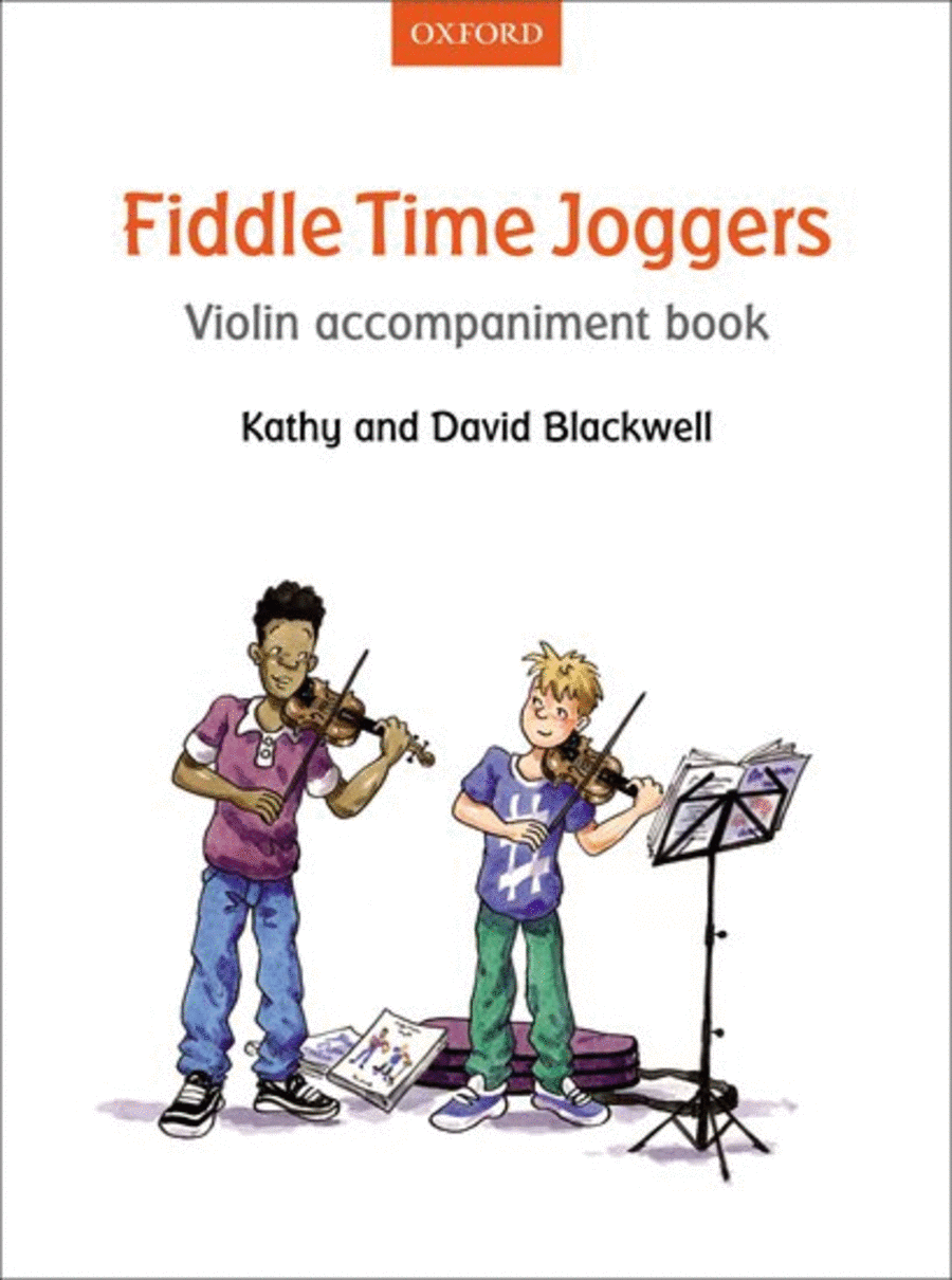 Fiddle Time Joggers Violin Accompaniment Book String Methods scores gallery preview page 1