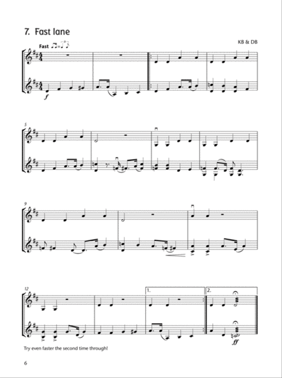 Fiddle Time Joggers Violin Accompaniment Book String Methods scores gallery preview page 4