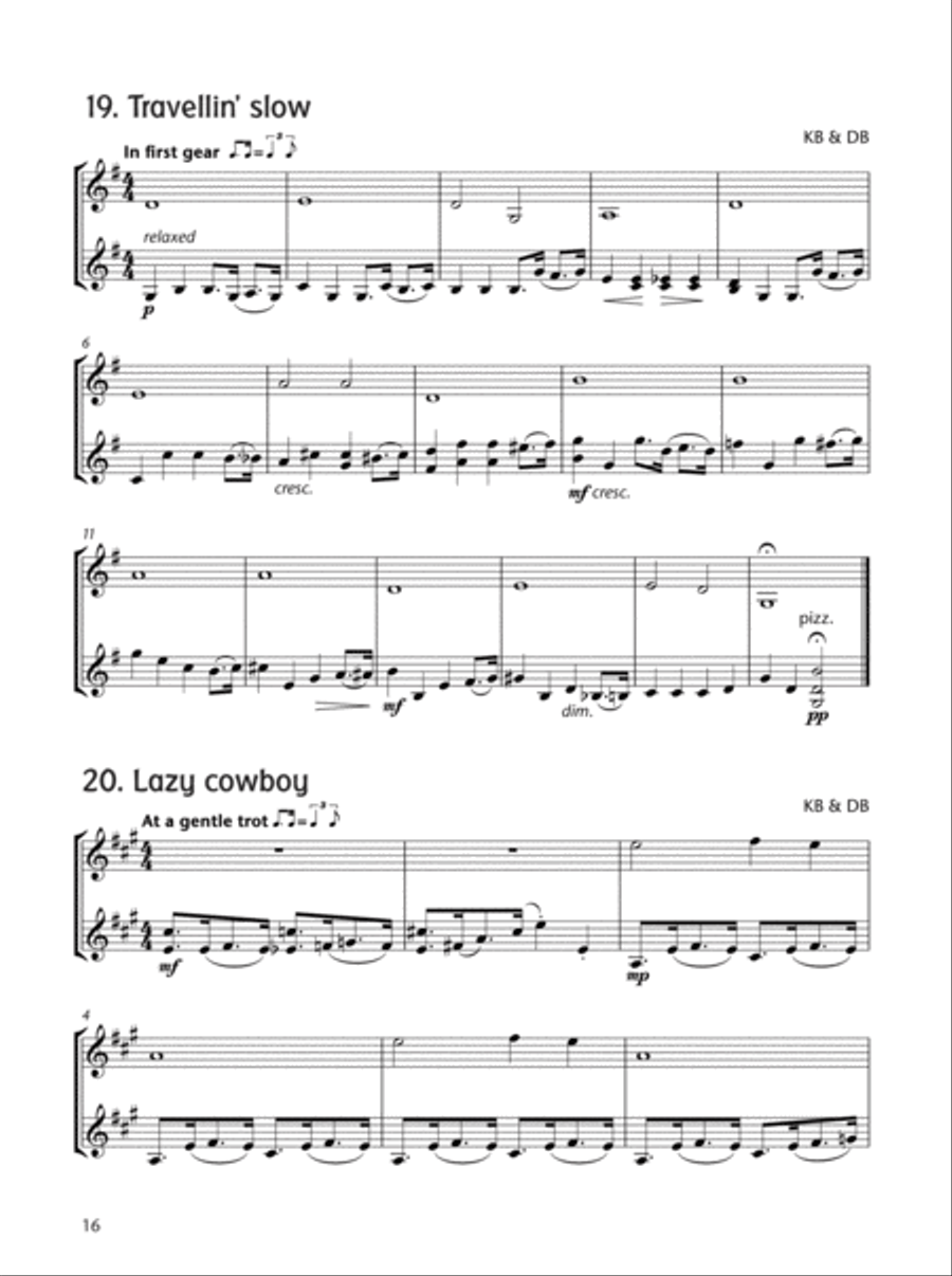 Fiddle Time Joggers Violin Accompaniment Book String Methods scores gallery preview page 8