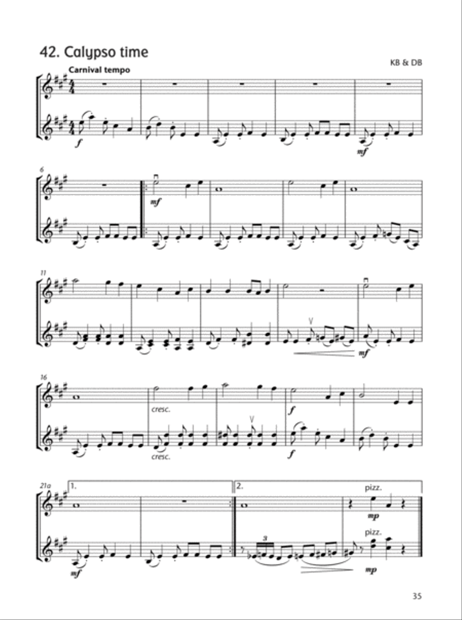 Fiddle Time Joggers Violin Accompaniment Book String Methods scores gallery preview page 9