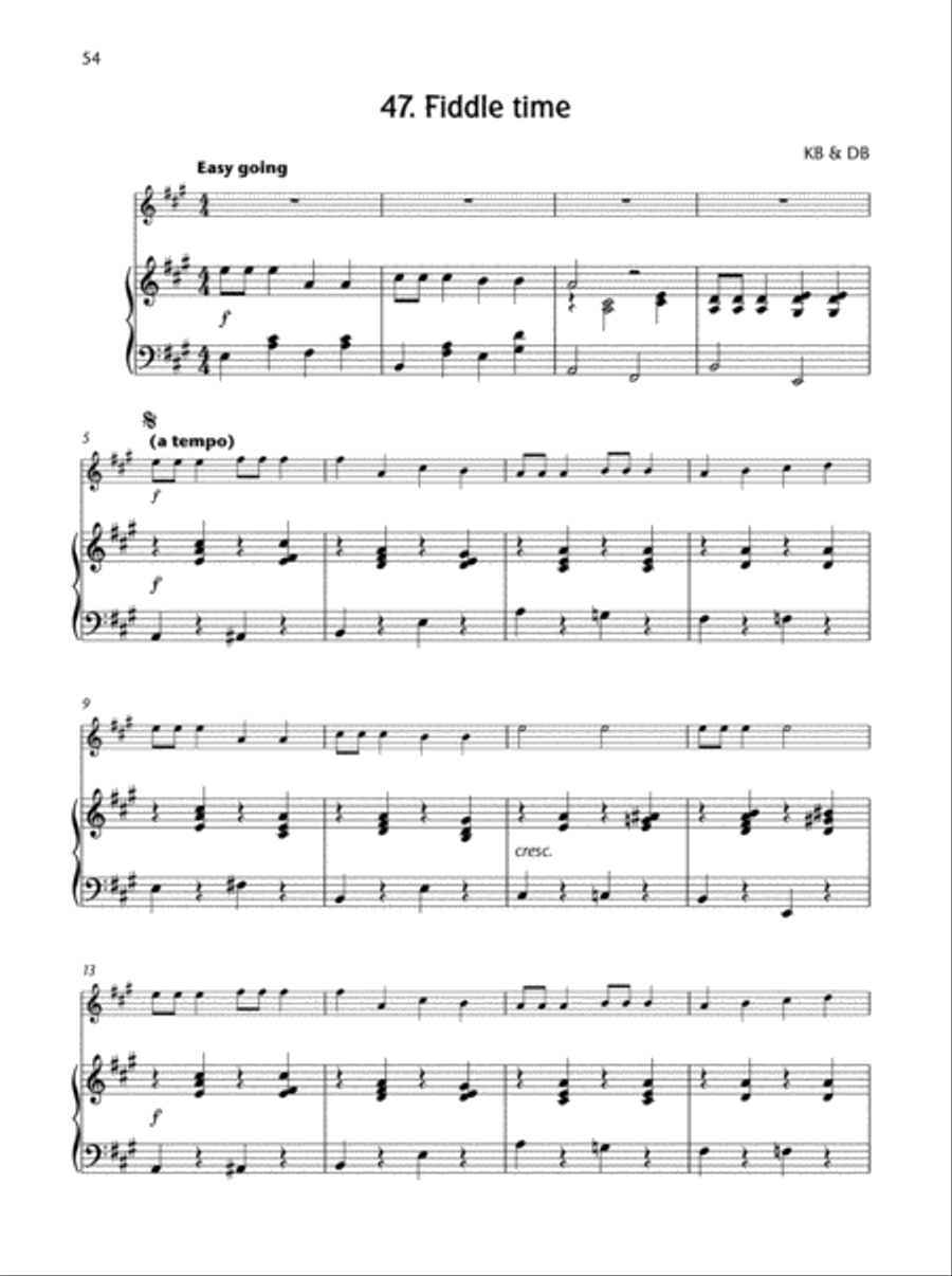 Fiddle Time Joggers Piano Accompaniment Book Piano Accompaniment scores gallery preview page 9