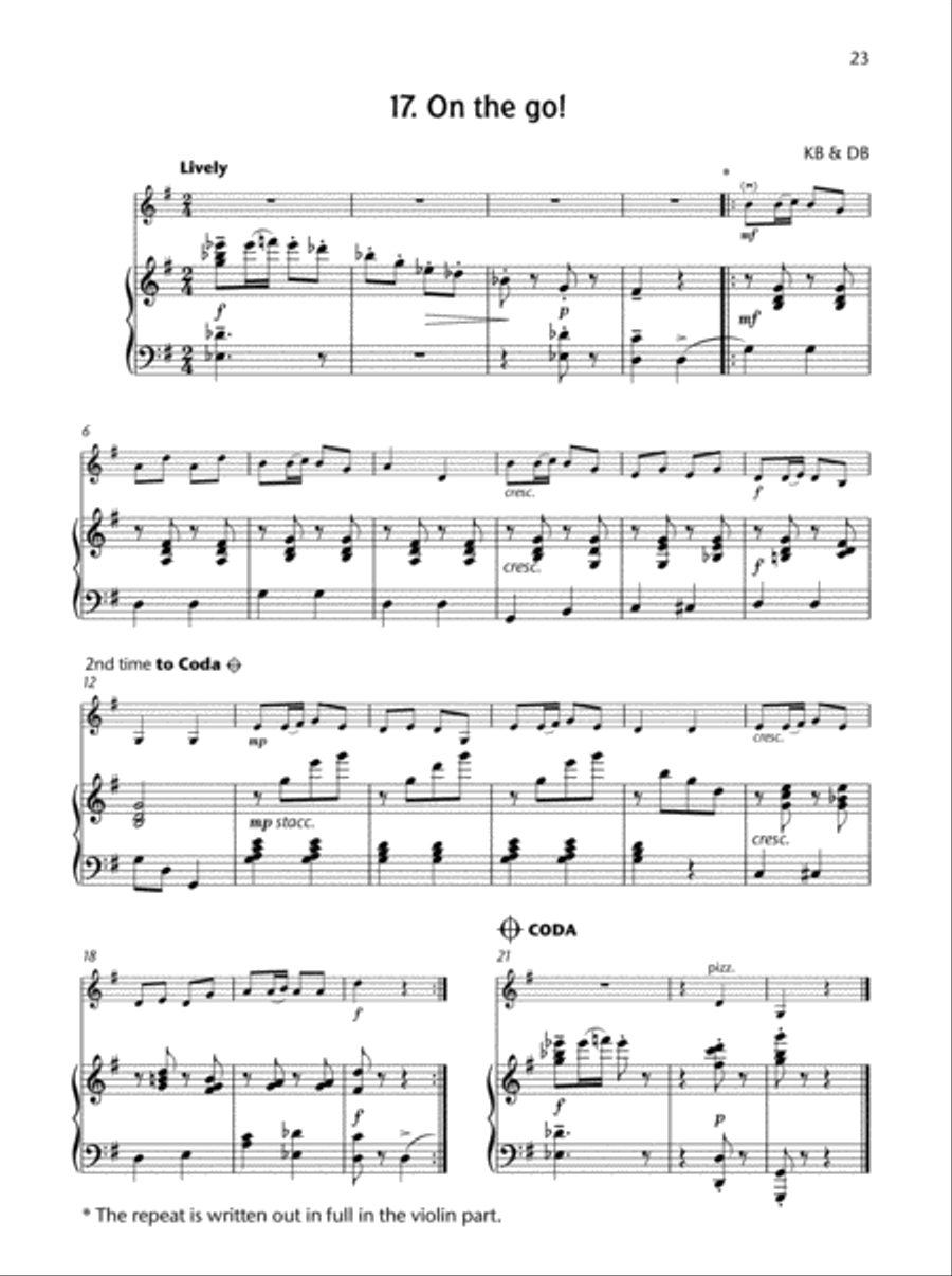 Fiddle Time Runners Piano Accompaniment Book Piano Accompaniment scores gallery preview page 6