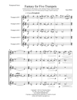 Fantasy for Five Trumpets
