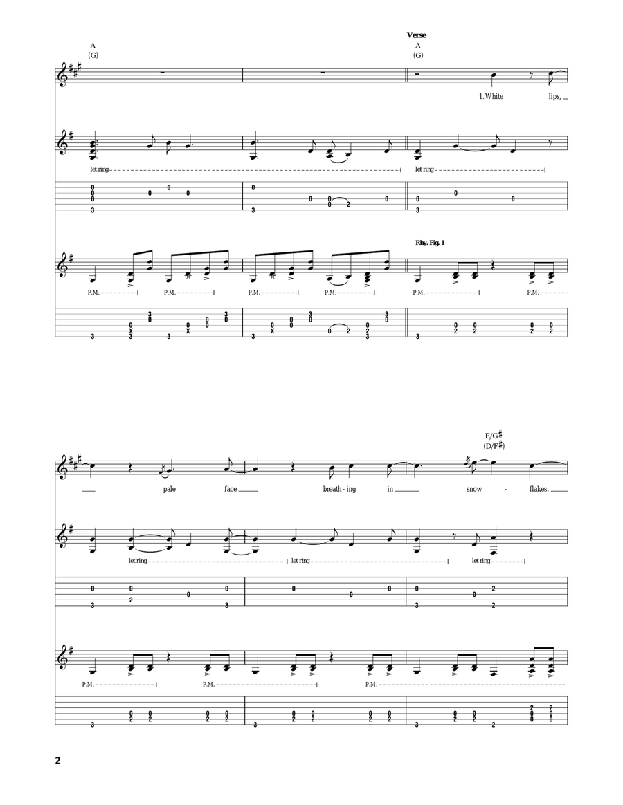 The A Team The A Team Acoustic Guitar scores gallery preview page 2
