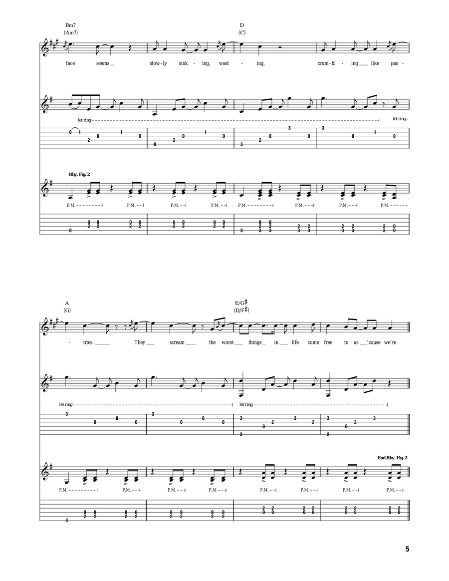 The A Team The A Team Acoustic Guitar scores gallery preview page 5