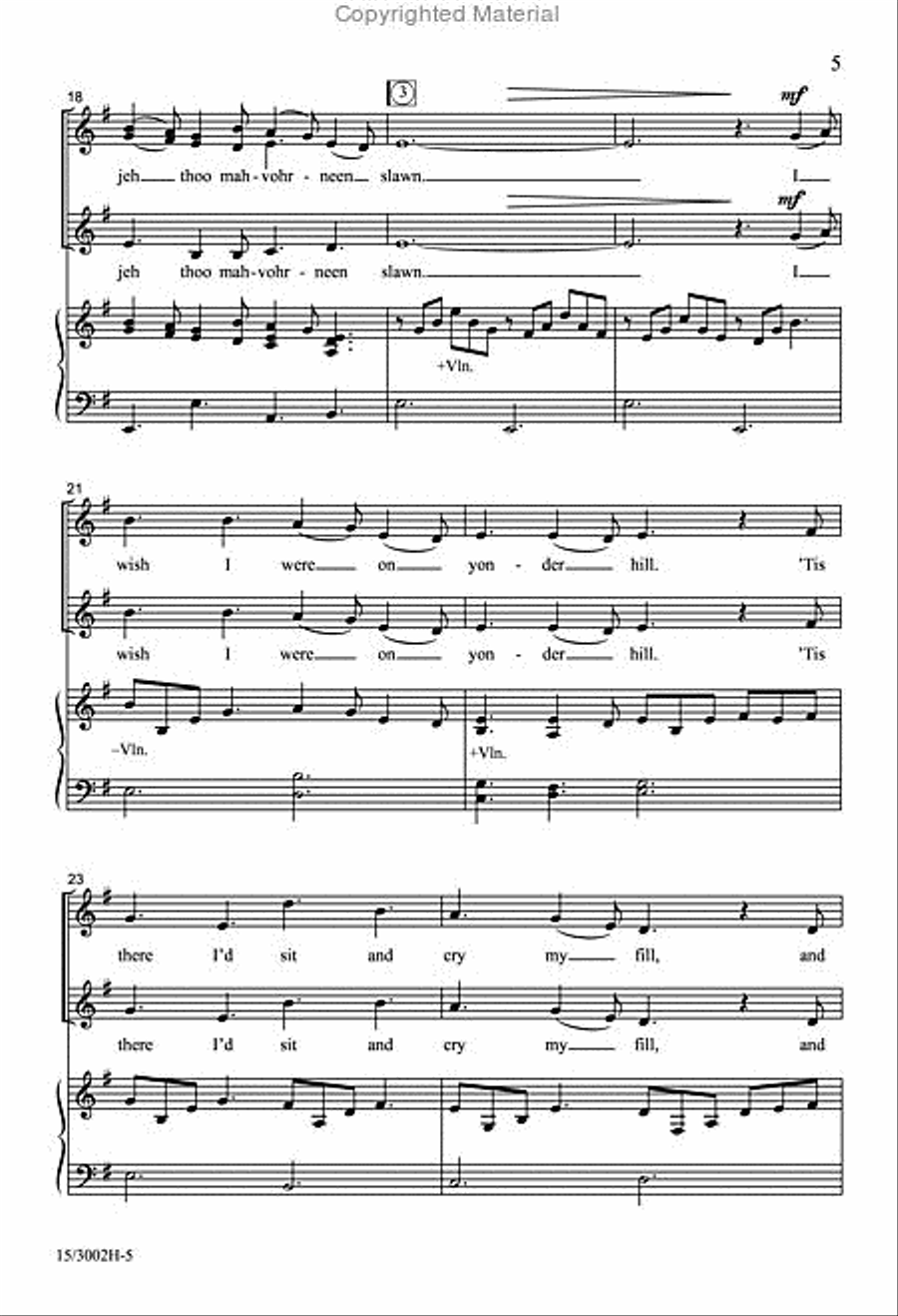 Shule Aroon Shule Aroon SSA scores gallery preview page 4
