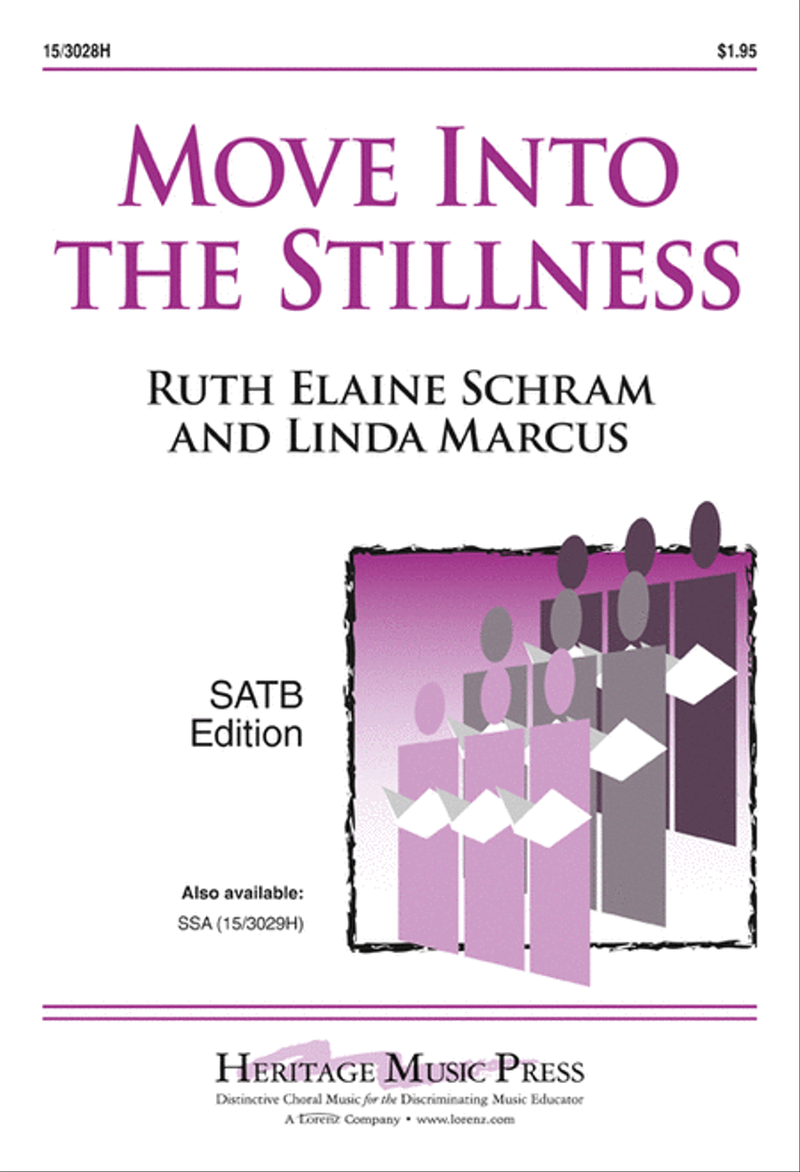 Move Into the Stillness 4-Part scores gallery preview page 1