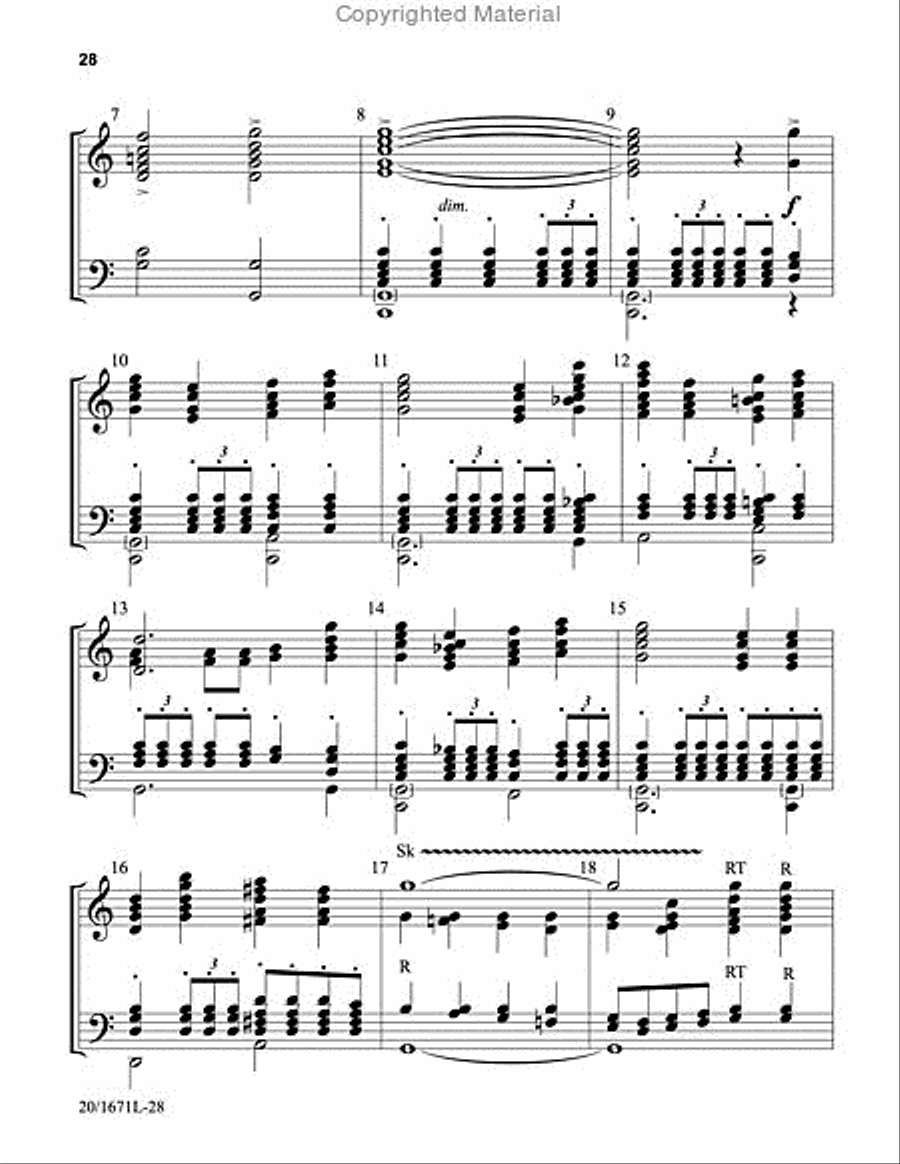 Ringing the Church Year 5-Octaves scores gallery preview page 5