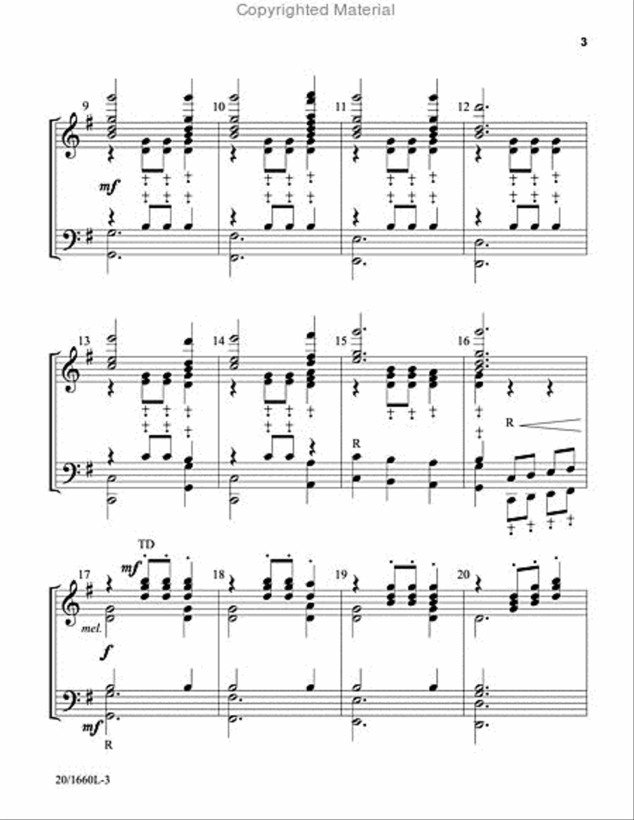 Good King Wenceslas 5-Octaves scores gallery preview page 3