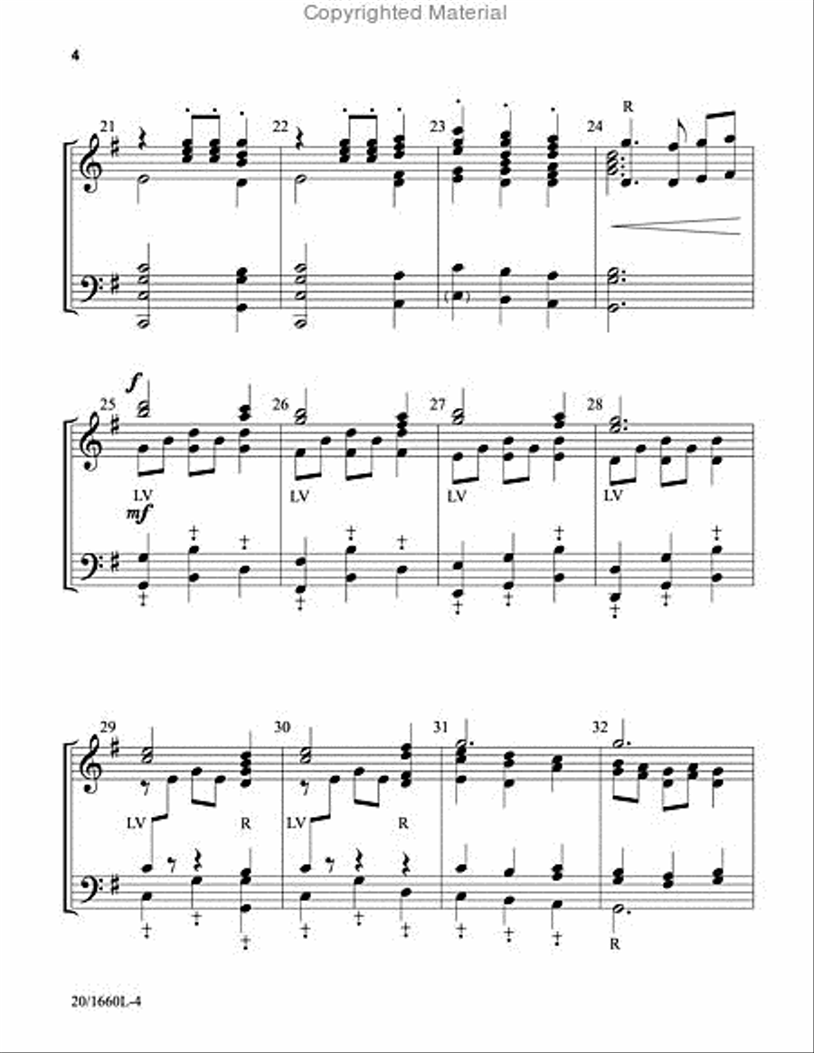 Good King Wenceslas 5-Octaves scores gallery preview page 4