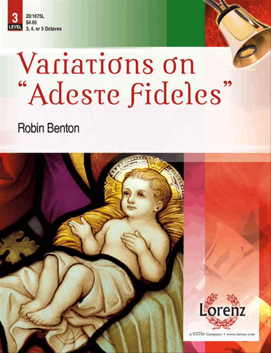 Variations on Adeste Fideles 5-Octaves scores gallery preview page 1