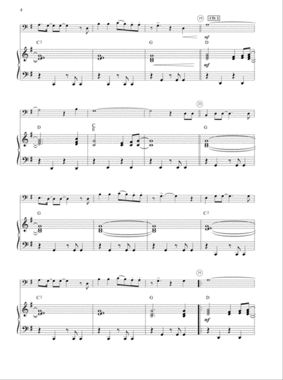 Instrumental Solotrax, Vol. 15: Trombone/Cello - Book and CD Cello scores gallery preview page 3