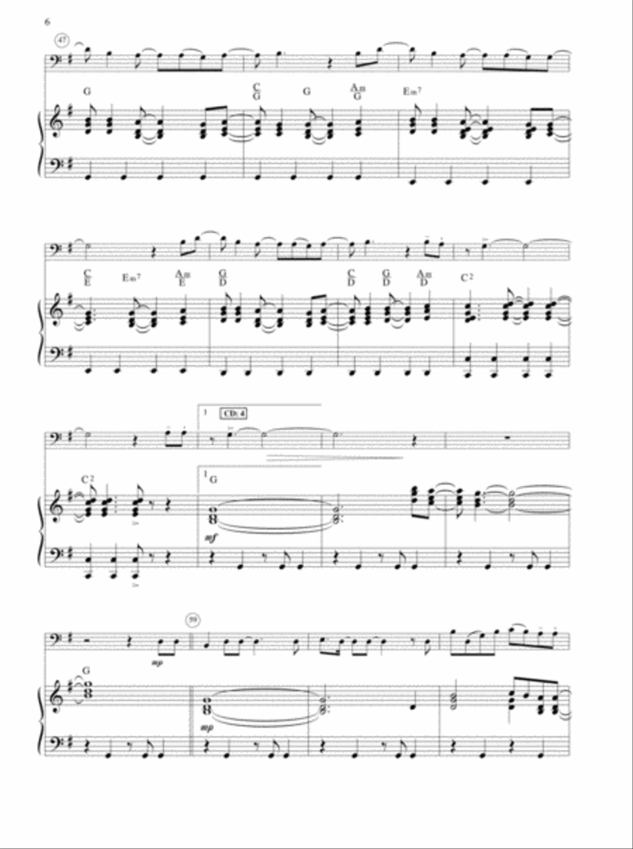 Instrumental Solotrax, Vol. 15: Trombone/Cello - Book and CD Cello scores gallery preview page 5